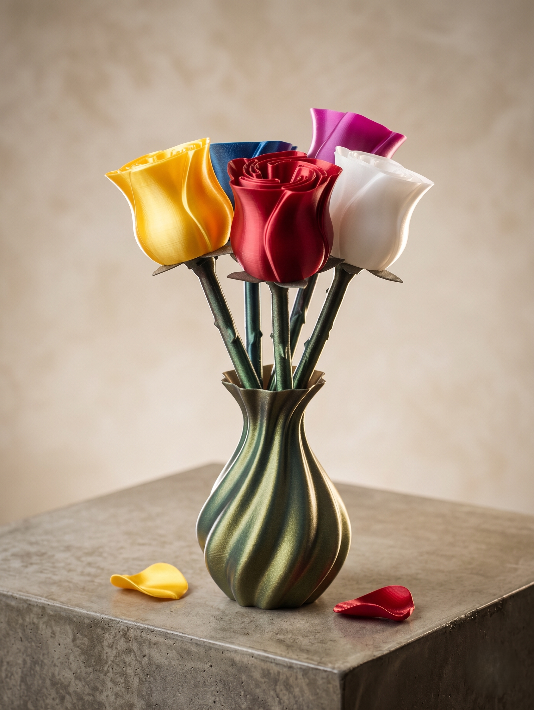 Ramo de rosas 3D para mamá