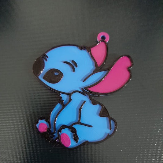 Llavero inspirado en Stitch