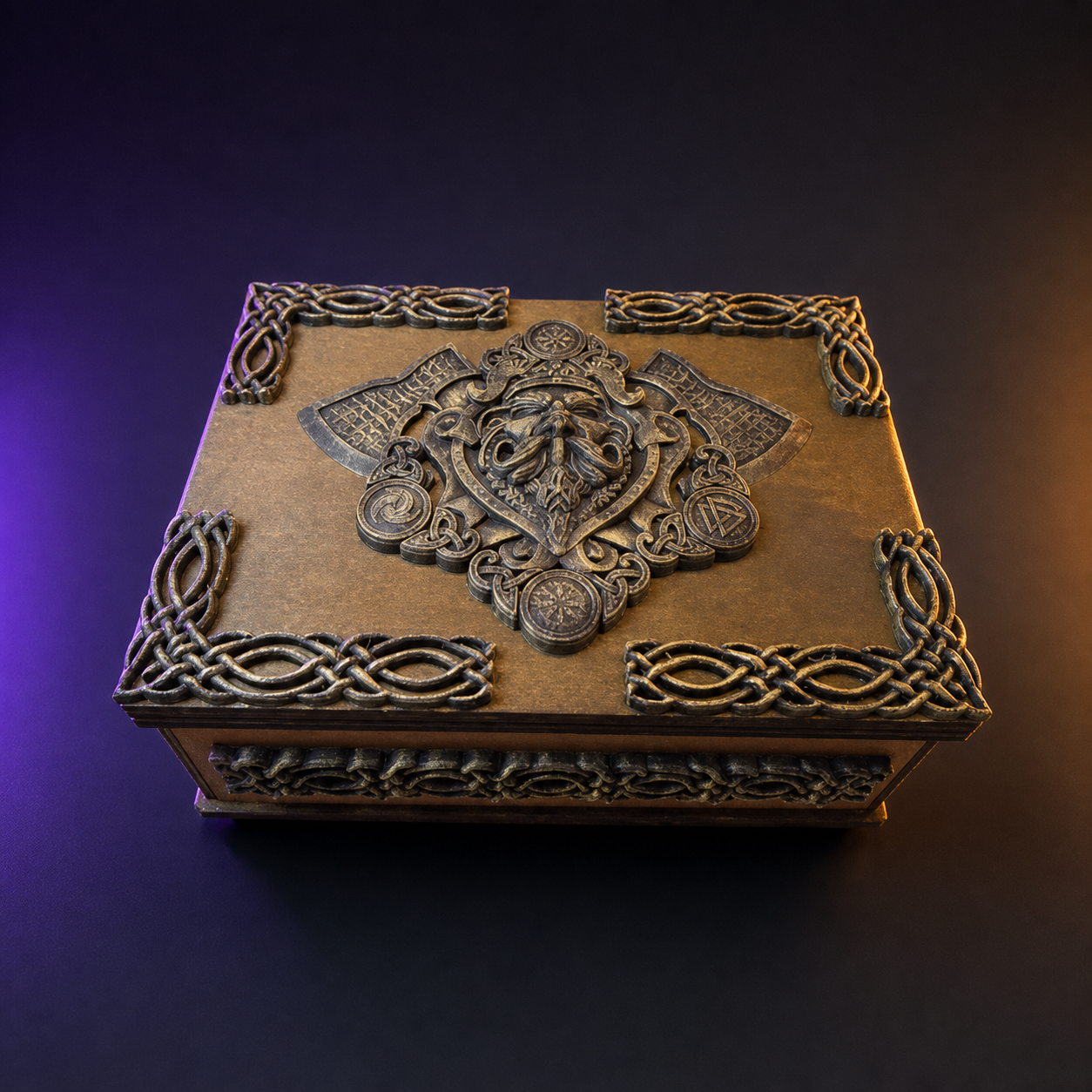 Caja Vikinga Decorativa