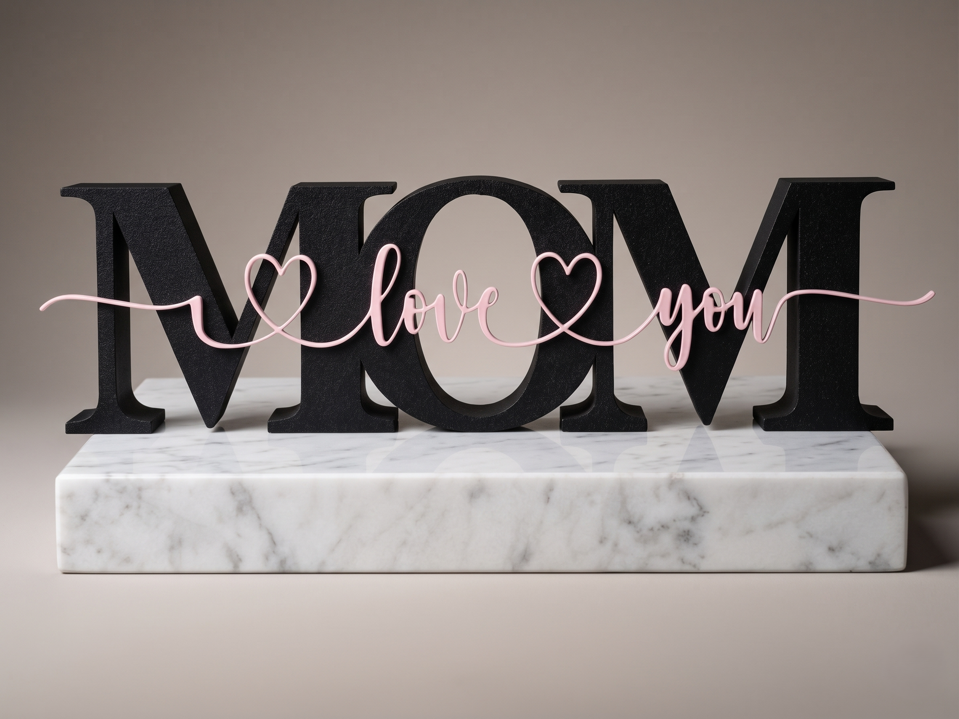 Letrero Mamá I Love You