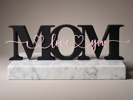 Letrero Mamá I Love You